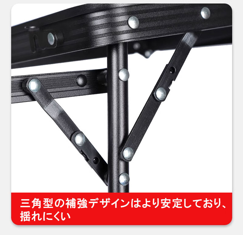 アウトドア テーブル 変形可能 キャンプテーブル 黒 ３タイプ 耐荷重50kg 二つ折り メッシュテーブル