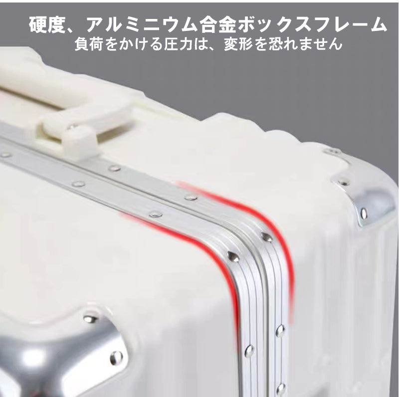 スーツケース Sサイズ USBポート カップホルダー 機内持ち込み かわいい ダイヤル式ロック ダブルキャスター 静音 小型 大容量 おしゃれ